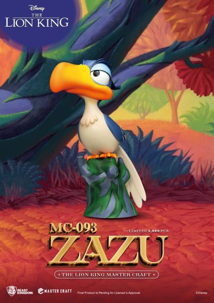 El Rey León Zazú 20 cm - Disney MasterCraft