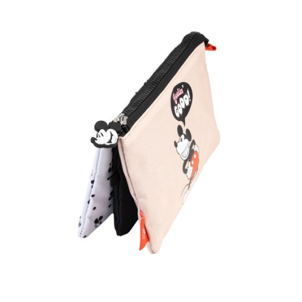 KIT TRIPLE COMPARTIMENTO - DISNEY MICKEY 100 ANIVERSARIO