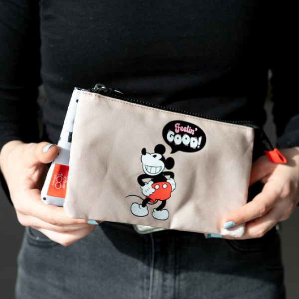 KIT TRIPLE COMPARTIMENTO - DISNEY MICKEY 100 ANIVERSARIO