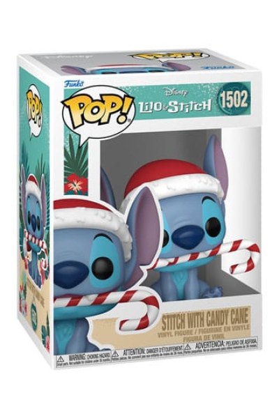 FUNKO POP! 1502 Stitch con bastón de caramelo - Disney Lilo y Stitch