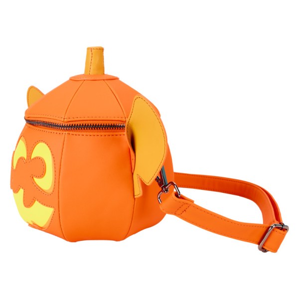 Bolso Bandolera luminoso con figura de calabaza de Stitch - DISNEY LOUNGEFLY