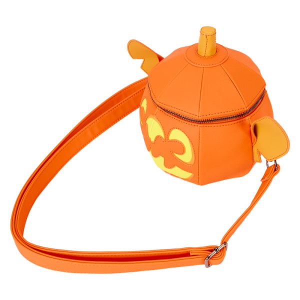 Bolso Bandolera luminoso con figura de calabaza de Stitch - DISNEY LOUNGEFLY