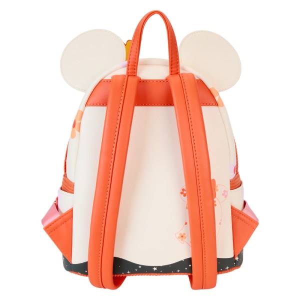 Mini mochila fosforescente disfraz de Minnie fantasma floral - DISNEY LOUNGEFLY