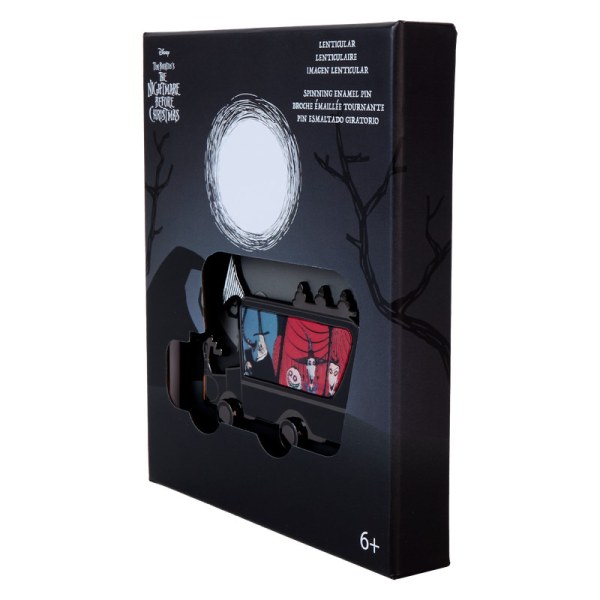 Pin lenticular de la caja de coleccionista Mayor-Mobile de Pesadilla Antes De Navidad - DISNEY LOUNGEFLY