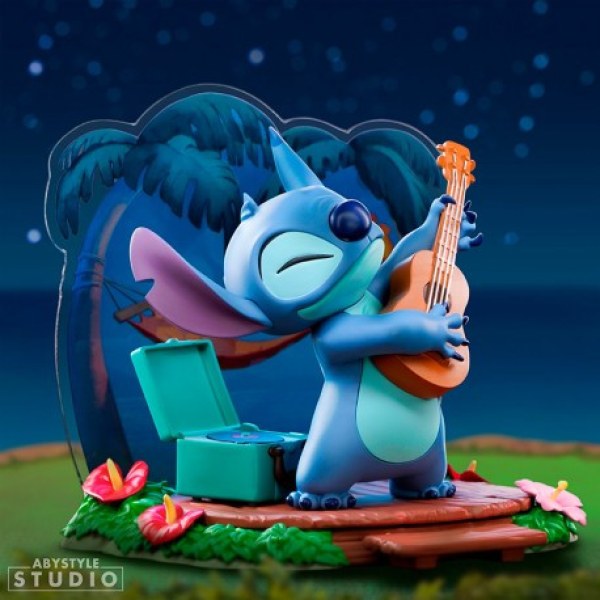 Figura Stitch Guitarra - Disney