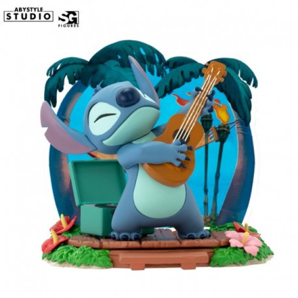 Figura Stitch Guitarra - Disney