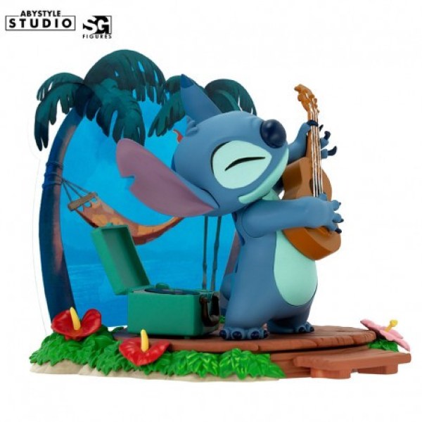 Figura Stitch Guitarra - Disney