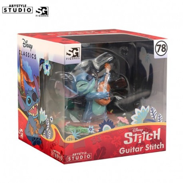 Figura Stitch Guitarra - Disney