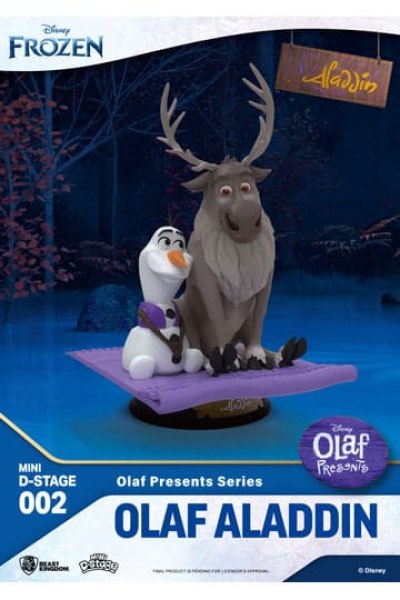 Sven y Olaf Aladdín - Frozen - Disney Mini D-Stage