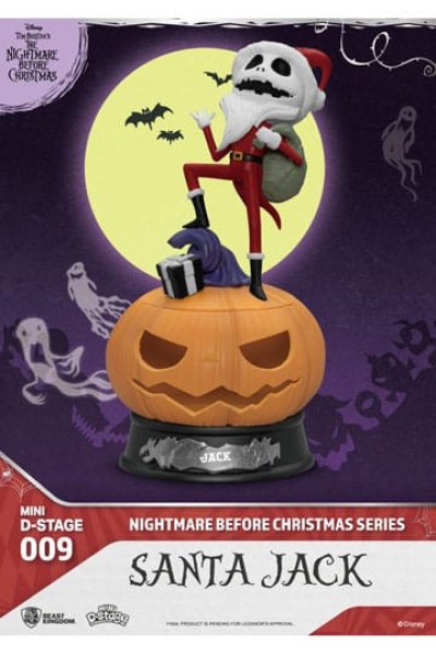 Santa Jack - Pesadilla Antes De Navidad - Disney Mini D-Stage