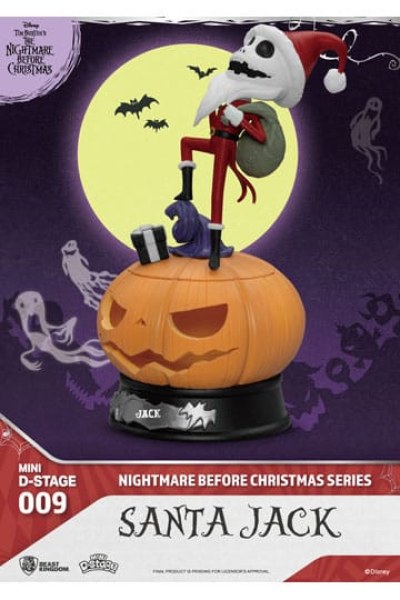 Santa Jack - Pesadilla Antes De Navidad - Disney Mini D-Stage