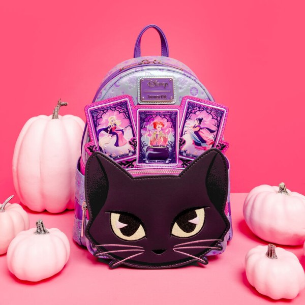 Mini Mochila iridiscente con diseño de la carta del tarot de Abracadabra Binx - DISNEY LOUNGEFLY