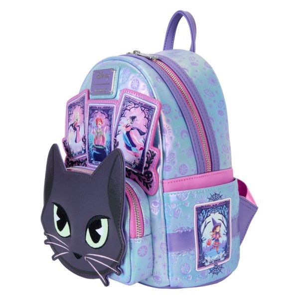 Mini Mochila iridiscente con diseño de la carta del tarot de Abracadabra Binx - DISNEY LOUNGEFLY
