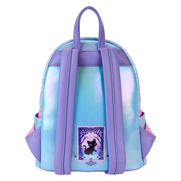 Mini Mochila iridiscente con diseño de la carta del tarot de Abracadabra Binx - DISNEY LOUNGEFLY