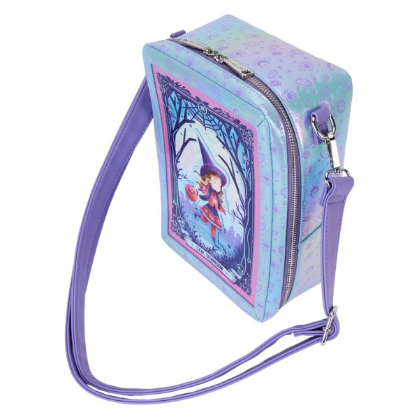 Bolso Bandolera iridiscente cartas del tarot de Abracadabra - DISNEY LOUNGEFLY