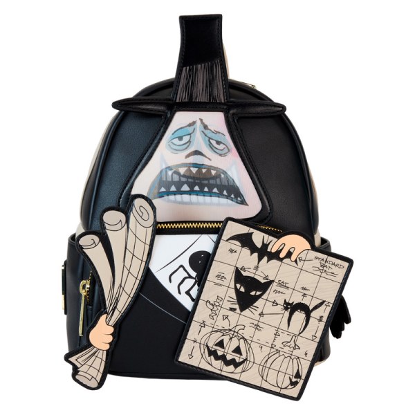 Mini Mochila de Nightmare Before Christmas con el alcalde con planes para cosplay - DISNEY LOUNGEFLY