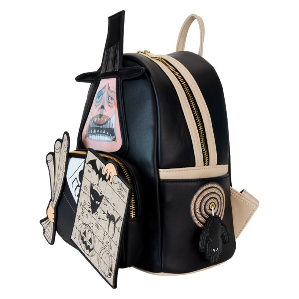 Mini Mochila de Nightmare Before Christmas con el alcalde con planes para cosplay - DISNEY LOUNGEFLY