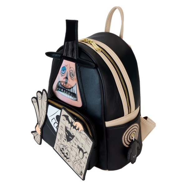 Mini Mochila de Nightmare Before Christmas con el alcalde con planes para cosplay - DISNEY LOUNGEFLY