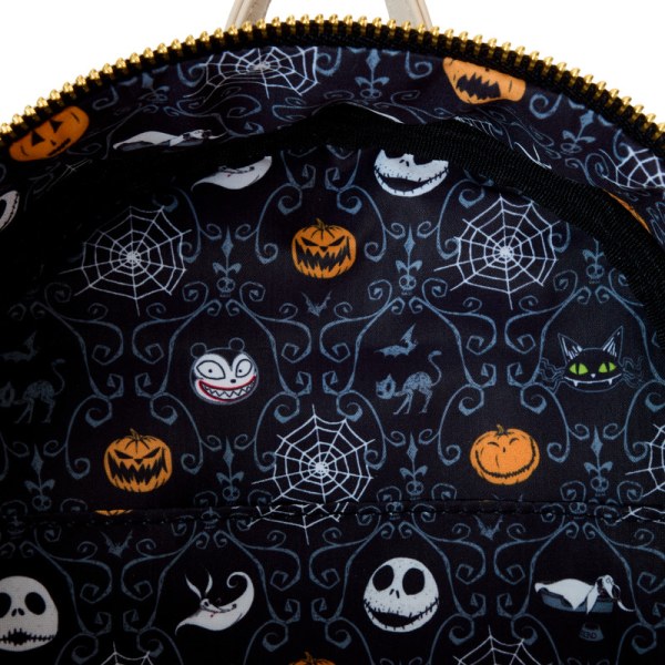 Mini Mochila de Nightmare Before Christmas con el alcalde con planes para cosplay - DISNEY LOUNGEFLY