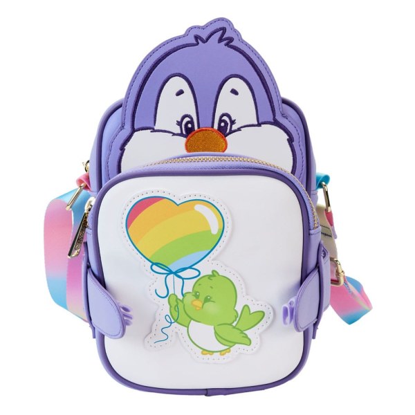 Bolso de hombro Cousins ​​Cozy Heart Penguin Crossbuddies - Loungefly Care Bears