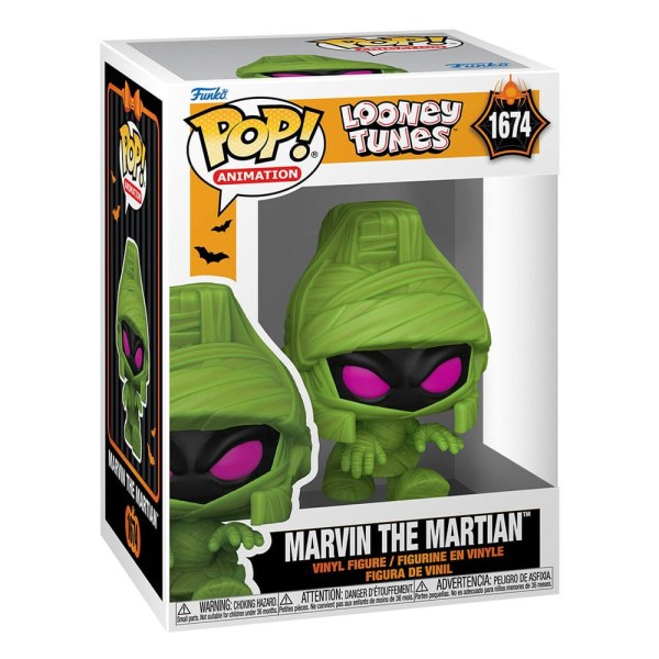 FUNKO POP! 1674 Halloween Marvin (Momia) - Looney Tunes