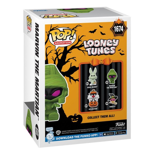 FUNKO POP! 1674 Halloween Marvin (Momia) - Looney Tunes
