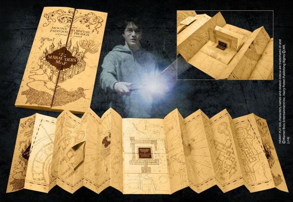 Mapa del Merodeador - Harry Potter