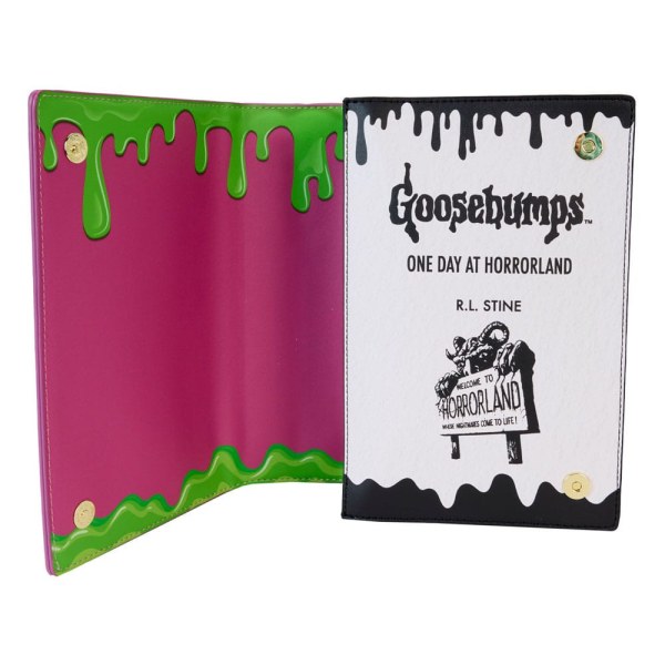 Bolsos de hombro One Day at Horrorland Book Cover - Loungefly Goosebumps, la película