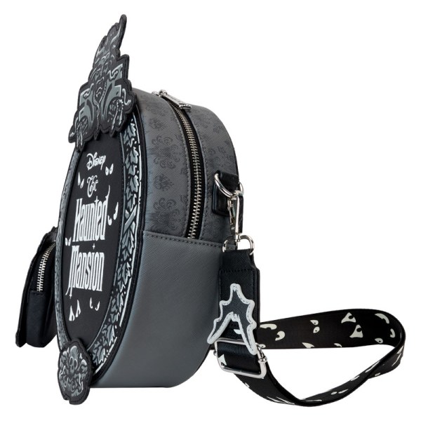 bolso bandolera con monedero y placa luminosa The Haunted Mansion - DISNEY LOUNGEFLY
