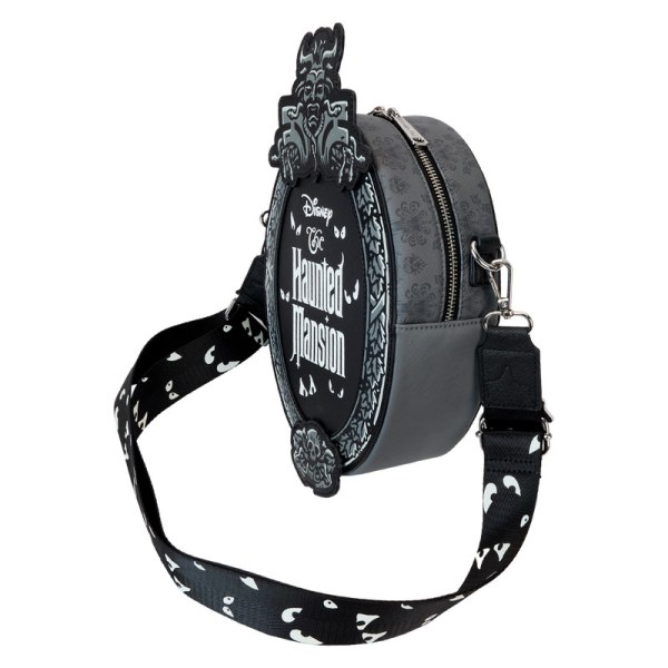 bolso bandolera con monedero y placa luminosa The Haunted Mansion - DISNEY LOUNGEFLY