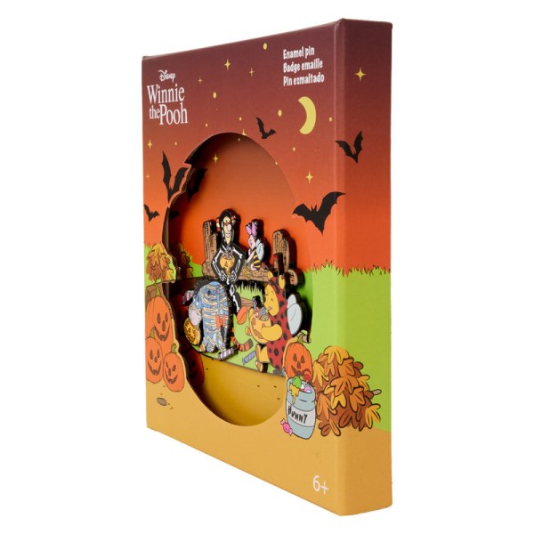 Pin caja de colección Winnie the Pooh y amigos: truco o trato - DISNEY LOUNGEFLY