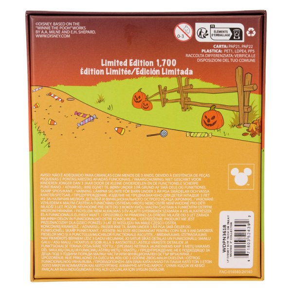 Pin caja de colección Winnie the Pooh y amigos: truco o trato - DISNEY LOUNGEFLY