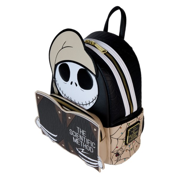 mini mochila luminosa Jack cosplay per la hora de dormir con el método científico - DISNEY LOUNGEFLY Pesadilla antes de Navidad