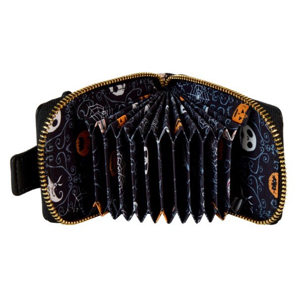Cartera de acordeón lenticular de cosplay de Mayor - DISNEY LOUNGEFLY Pesadilla antes de Navidad