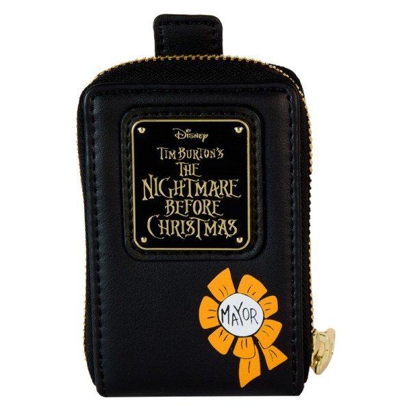 Cartera de acordeón lenticular de cosplay de Mayor - DISNEY LOUNGEFLY Pesadilla antes de Navidad