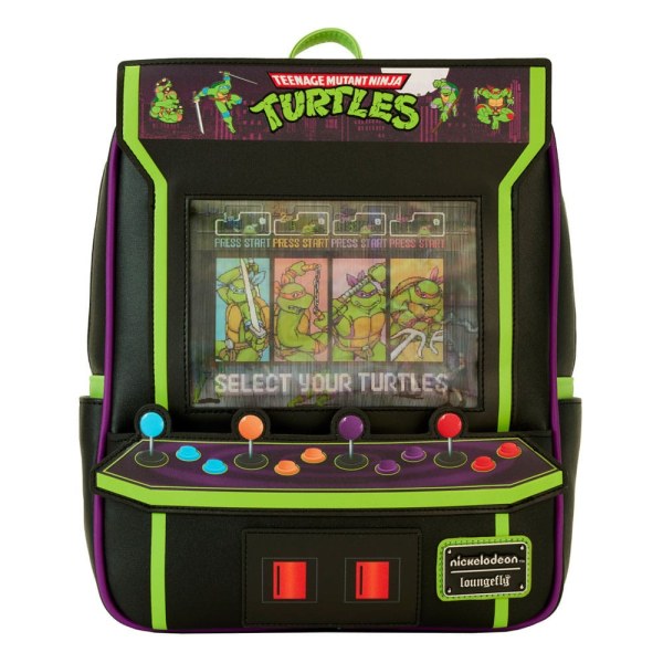 Mochilas Vintage Arcade 40° aniversario - Loungefly Tortugas Ninja