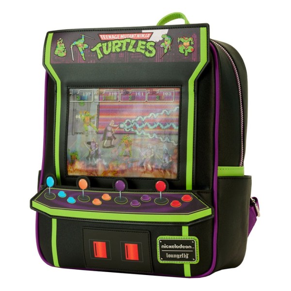 Mochilas Vintage Arcade 40° aniversario - Loungefly Tortugas Ninja