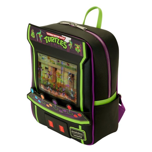 Mochilas Vintage Arcade 40° aniversario - Loungefly Tortugas Ninja