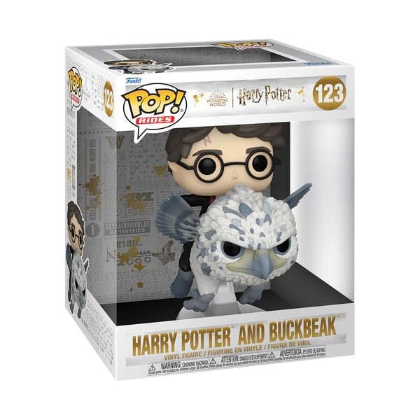 FUNKO POP! Deluxe 123 Harry & Buckbeak - Harry Potter y el prisionero de Azkaban