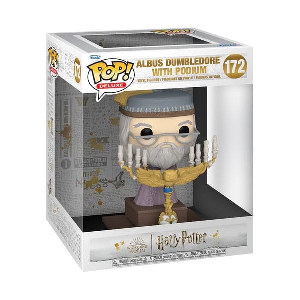 FUNKO POP! 172 Deluxe Dumbledore Podio - Harry Potter