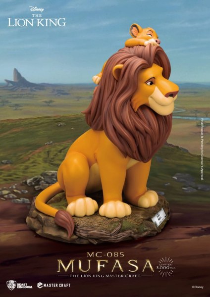 Mufasa El Rey León - Disney Mastercraft