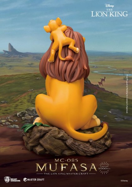 Mufasa El Rey León - Disney Mastercraft