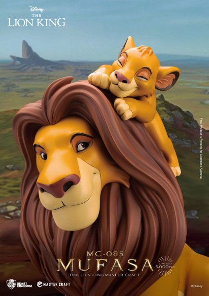 Mufasa El Rey León - Disney Mastercraft