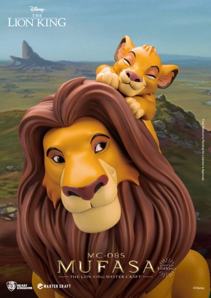 Mufasa El Rey León - Disney Mastercraft