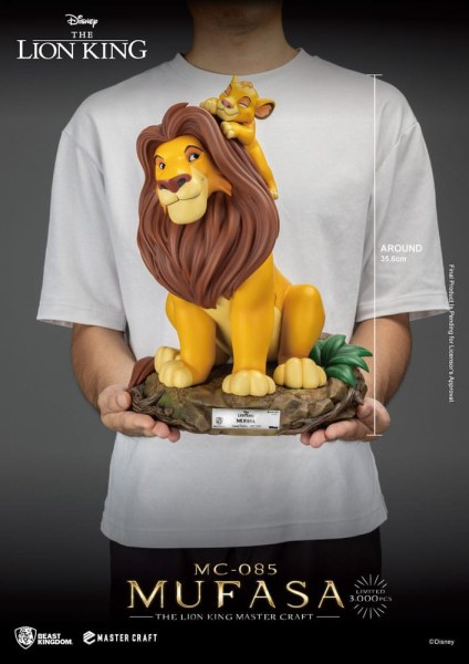 Mufasa El Rey León - Disney Mastercraft