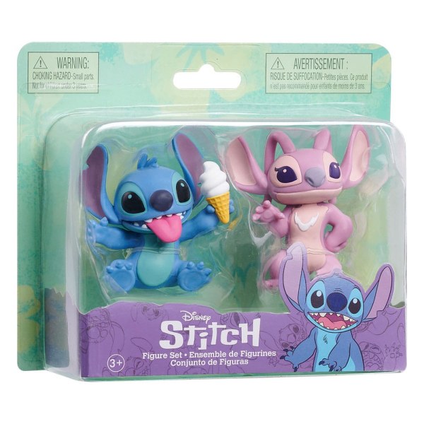 Pack 2 figuras Angel & Stitch - Disney Lilo & Stitch