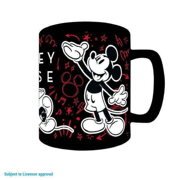 Taza Fuzzy Mickey - Disney Mickey y Minnie