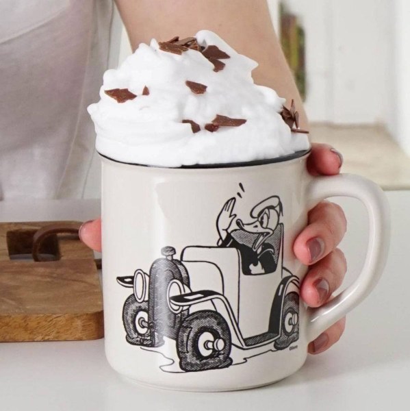 Taza Donald en el coche - Disney Donald Pato