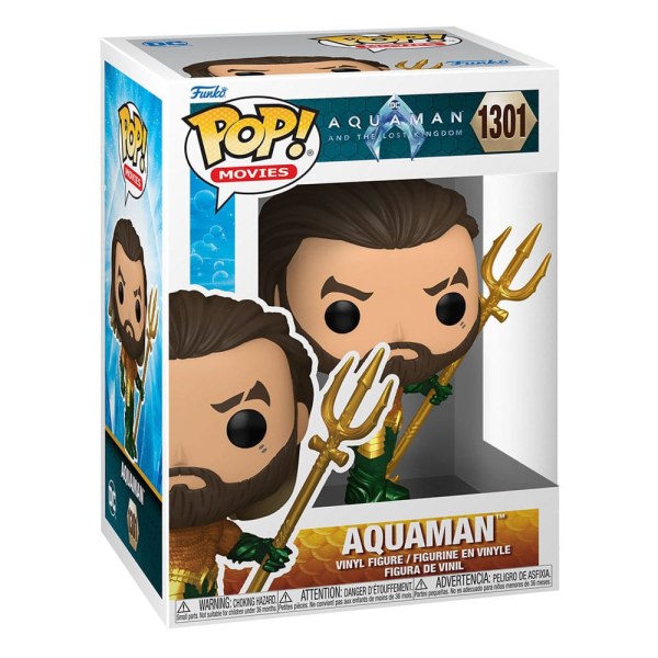 FUNKO POP! 1301 Aquaman y el reino perdido - DC Studios