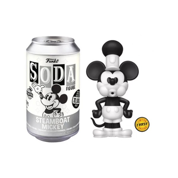 vinilo soda Steamboat Willie - Disney Mickey